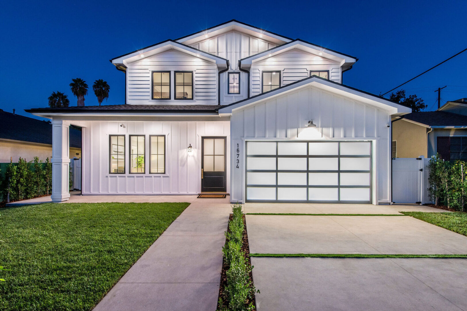 Stylish House With White Touch