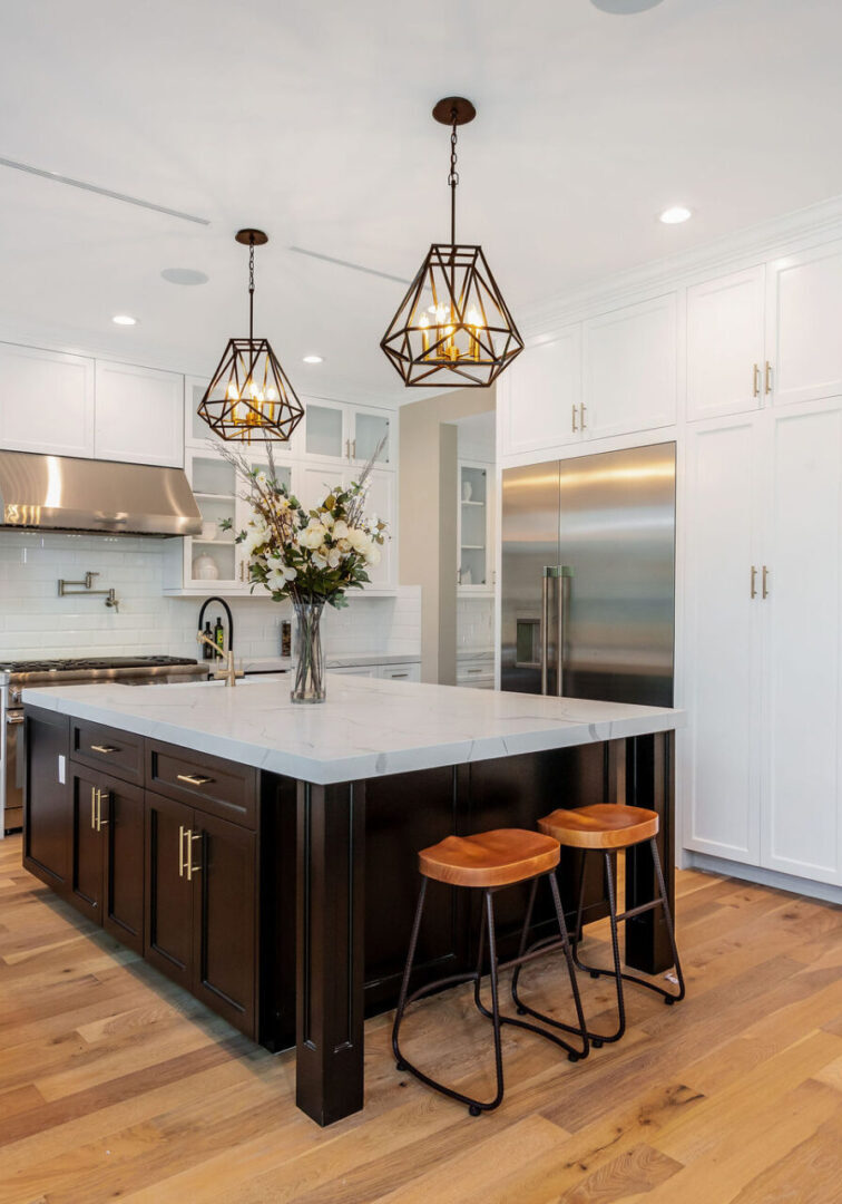 Beautiful Sitting Area In The Kitchen